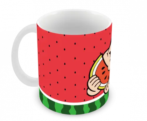 Caneca Polímero Turma da Mônica Magali Personalizada
