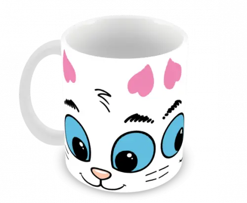 Caneca Polímero Turma da Mônica Mingau Personalizada