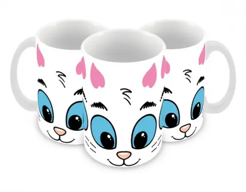 Caneca Polímero Turma da Mônica Mingau Personalizada