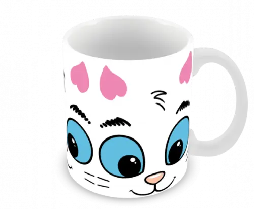 Caneca Polímero Turma da Mônica Mingau Personalizada