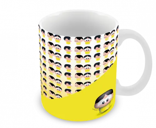 Caneca Polímero Turma da Mônica Magali Personalizada