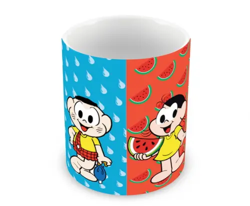 Caneca Polímero Turma da Mônica Personalizada