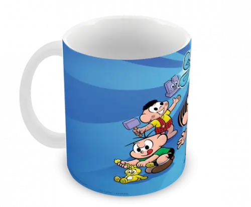 Caneca Polímero Turma da Mônica Personalizada