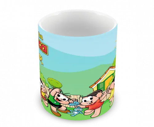Caneca Polímero Turma da Mônica Personalizada