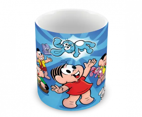Caneca Polímero Turma da Mônica Personalizada