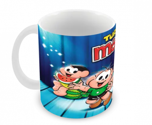 Caneca Polímero Turma da Mônica Personalizada