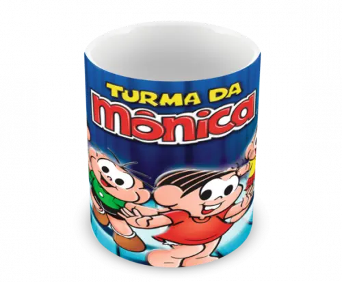 Caneca Polímero Turma da Mônica Personalizada