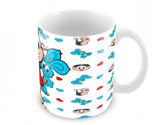 Caneca Polímero Turma da Mônica Personalizada