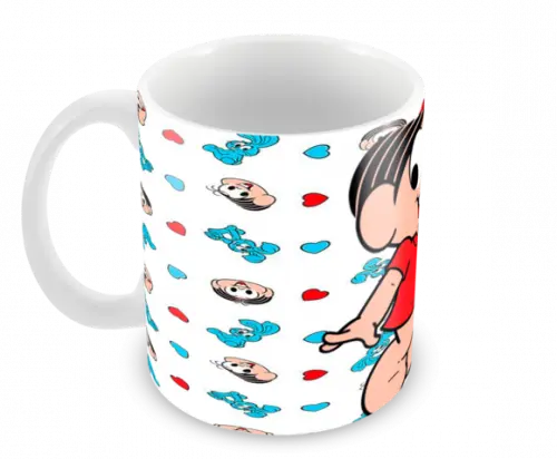Caneca Polímero Turma da Mônica Personalizada