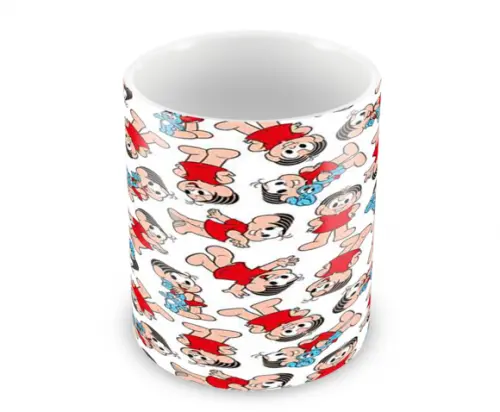 Caneca Polímero Turma da Mônica Personalizada