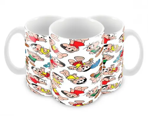 Caneca Polímero Turma da Mônica Personalizada
