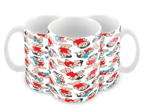 Caneca Polímero Turma da Mônica Personalizada