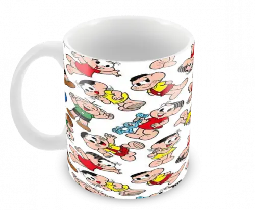 Caneca Polímero Turma da Mônica Personalizada