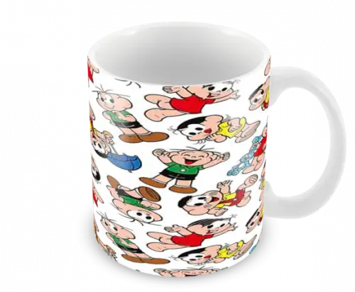 Caneca Polímero Turma da Mônica Personalizada