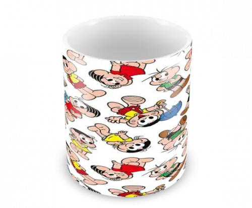 Caneca Polímero Turma da Mônica Personalizada