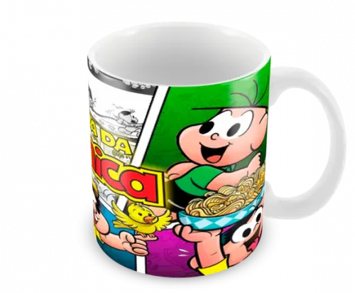 Caneca Polímero Turma da Mônica Personalizada
