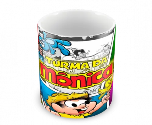 Caneca Polímero Turma da Mônica Personalizada