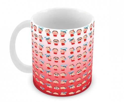Caneca Polímero Turma da Mônica Toy Personalizada