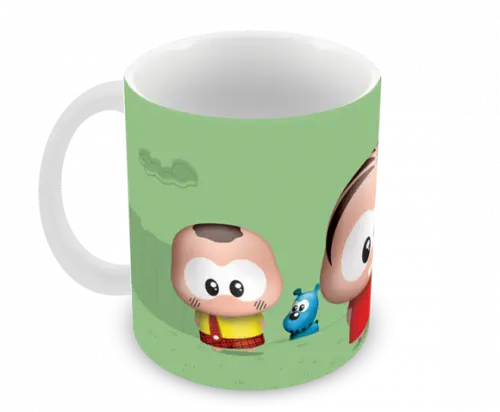 Caneca Polímero Turma da Mônica Toy Personalizada