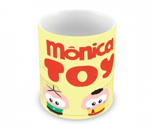 Caneca Polímero Turma da Mônica Toy Personalizada