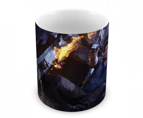 Caneca Polímero Uncharted Personalizada