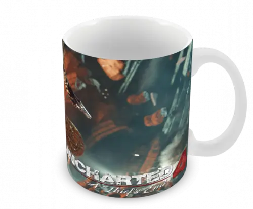 Caneca Polímero Uncharted Personalizada