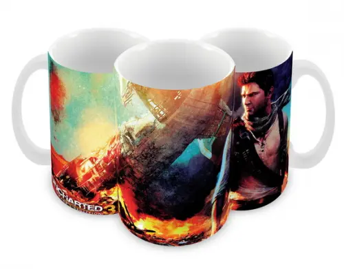 Caneca Polímero Uncharted Personalizada
