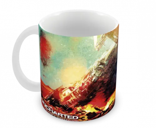 Caneca Polímero Uncharted Personalizada