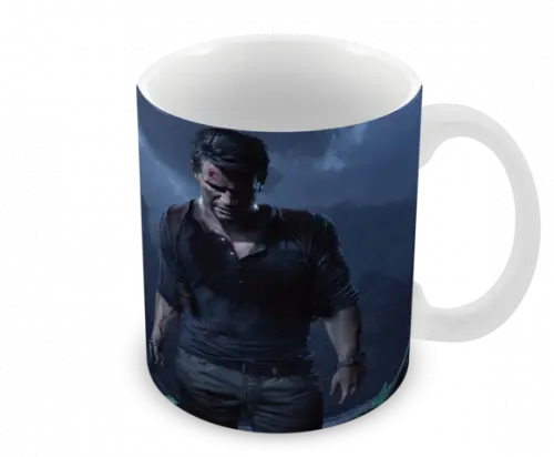 Caneca Polímero Uncharted Personalizada