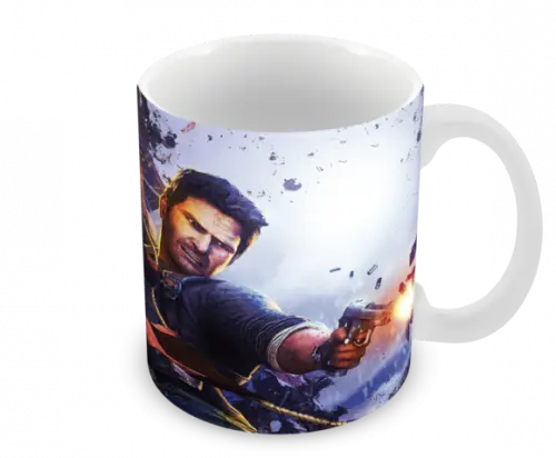 Caneca Polímero Uncharted Personalizada