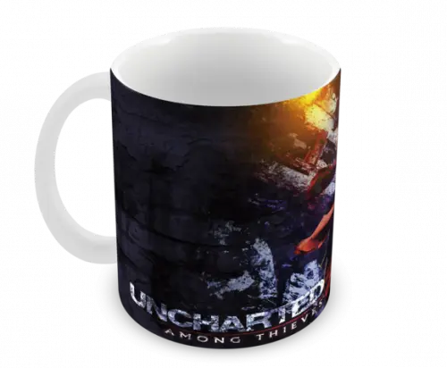 Caneca Polímero Uncharted Personalizada