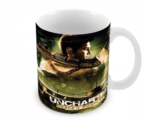 Caneca Polímero Uncharted Personalizada