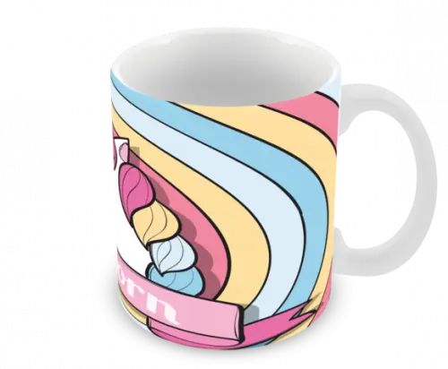 Caneca Polímero Unicórnio Personalizada