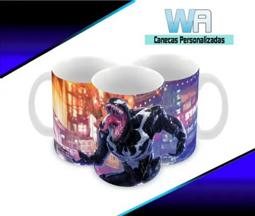 Caneca Polímero Venom Personalizada