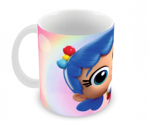 Caneca Polímero Vera e o Reino do Arco-íris Personalizada
