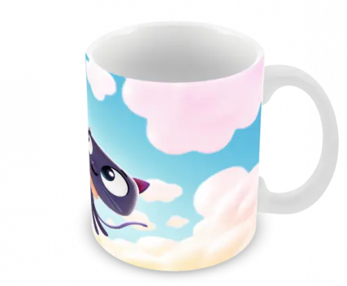 Caneca Polímero Vera e o Reino do Arco-íris Personalizada