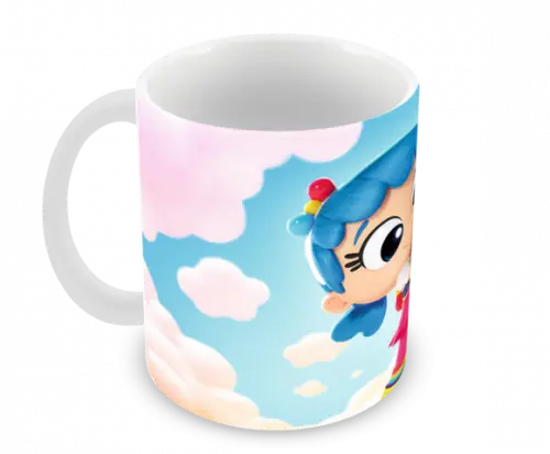 Caneca Polímero Vera e o Reino do Arco-íris Personalizada