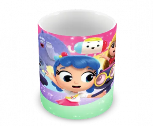 Caneca Polímero Vera e o Reino do Arco-íris Personalizada