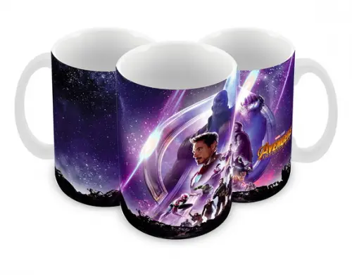 Caneca Polímero Vingadores Ultimato Personalizada