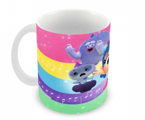 Caneca Polímero Vera e o Reino do Arco-íris Personalizada