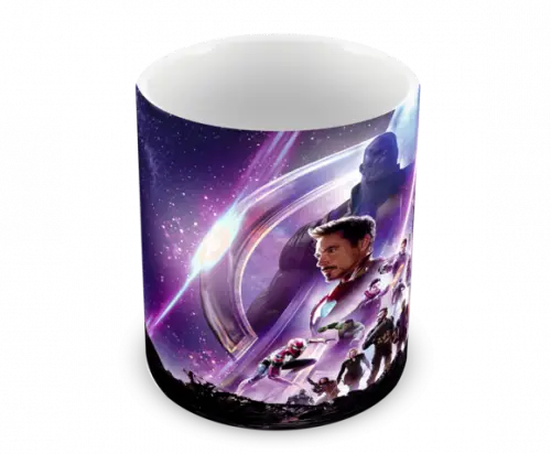 Caneca Polímero Vingadores Ultimato Personalizada