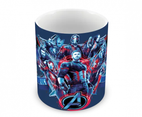 Caneca Polímero Vingadores Ultimato Personalizada