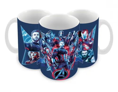 Caneca Polímero Vingadores Ultimato Personalizada