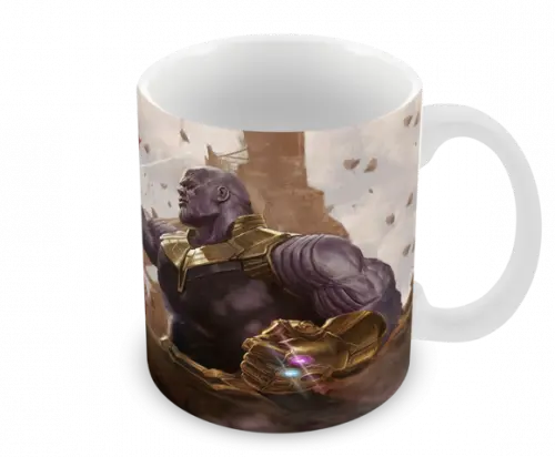 Caneca Polímero Vingadores Ultimato Personalizada