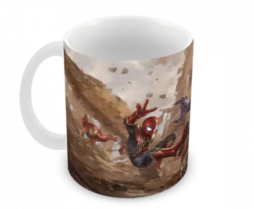 Caneca Polímero Vingadores Ultimato Personalizada