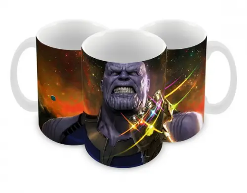 Caneca Polímero Vingadores Ultimato Personalizada