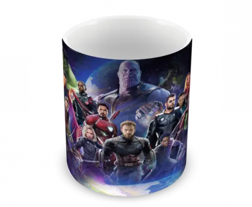 Caneca Polímero Vingadores Ultimato Personalizada