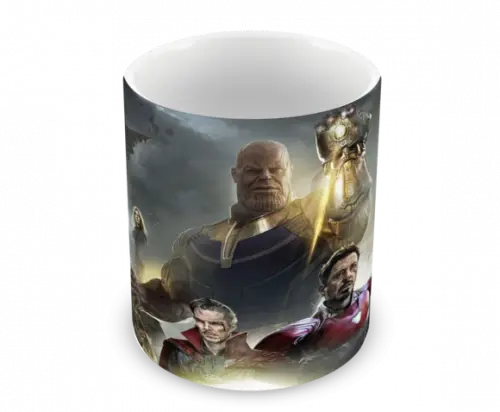 Caneca Polímero Vingadores Ultimato Personalizada