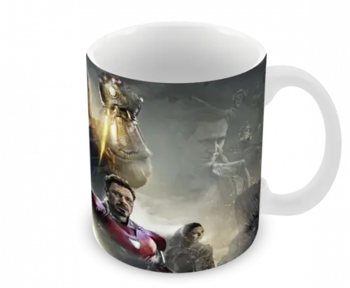 Caneca Polímero Vingadores Ultimato Personalizada
