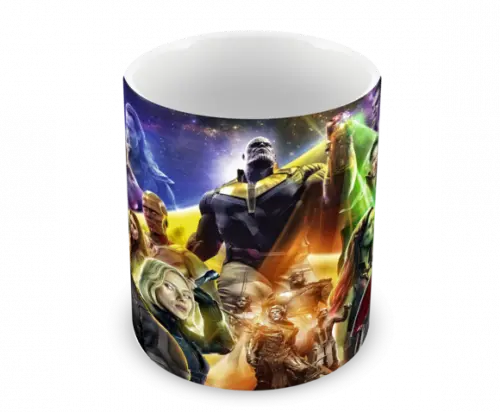 Caneca Polímero Vingadores Ultimato Personalizada